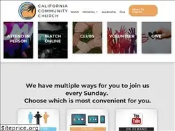Sites similar to californiacommunitychurch.com