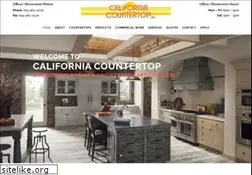 Sites similar to californiacountertop.com