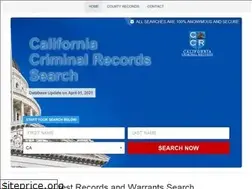 Sites similar to californiacriminalrecords.org