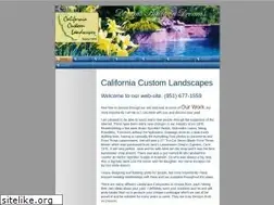 Sites similar to californiacustomlandscapes.com