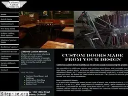 Sites similar to californiacustommillwork.com