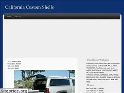 Sites similar to californiacustomshells.com