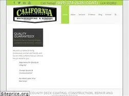 Sites similar to californiadeckco.com