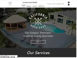 Sites similar to californiadeckpros.com