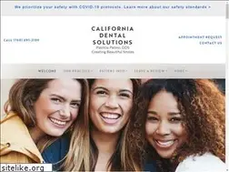 Sites similar to californiadentalsolutions.com