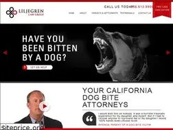 Sites similar to californiadogbitelawyer.com