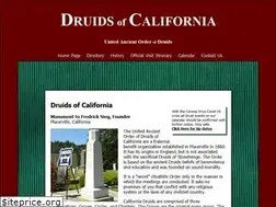 Sites similar to californiadruids.org