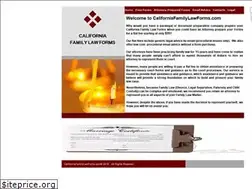 Sites similar to californiafamilylawforms.com