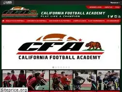 Sites similar to californiafootballacademy.com