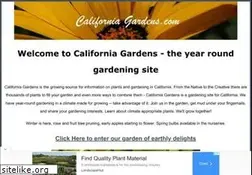Sites similar to californiagardens.com