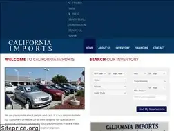 Sites similar to californiaimportsinc.com