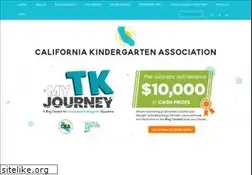 Sites similar to californiakindergartenassociation.org