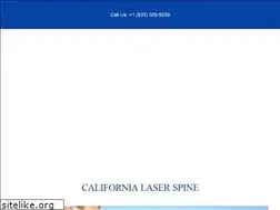 Sites similar to californialaserspine.com