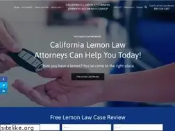 Sites similar to californialemonattorneys.com