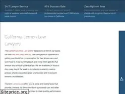 Sites similar to californialemonlawcenter.com