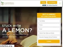 Sites similar to californialemonlawservices.com