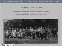 Sites similar to californialivinghistory.org