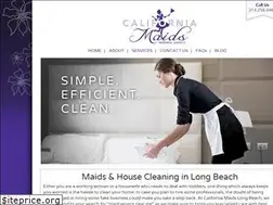 Sites similar to californiamaids.com