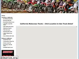 Sites similar to californiamotocrosstrack.com