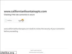 Sites similar to californianfountainapts.com