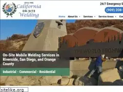 Sites similar to californiaonsitewelding.com