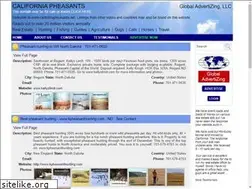 Sites similar to californiapheasants.net