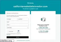 Sites similar to californiarealestateinvestor.com