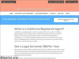 Sites similar to californiaregisteredagent.net