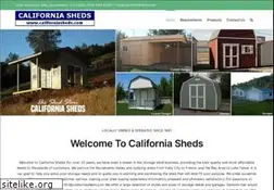 Sites similar to californiasheds.com