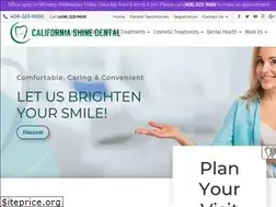 Sites similar to californiashinedental.com