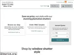 Sites similar to californiashutters.co.uk