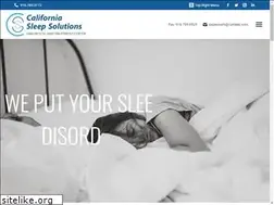 Sites similar to californiasleepsolutions.com