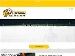 Sites similar to californiasoccerleague.com