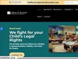 Sites similar to californiaspecialedlaw.com