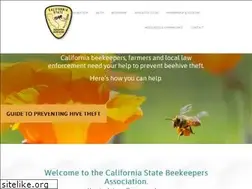 Sites similar to californiastatebeekeepers.com