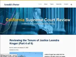 Sites similar to californiasupremecourtreview.com