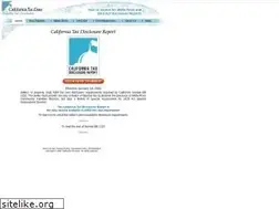 Sites similar to californiataxdata.com