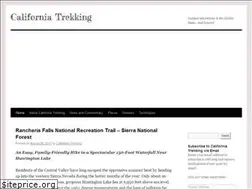 Sites similar to californiatrekking.com
