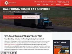 Sites similar to californiatrucktax.info