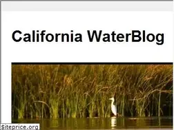 Sites similar to californiawaterblog.com