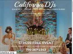 Sites similar to californiaweddingdj.com
