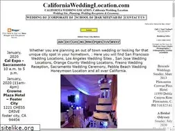 Sites similar to californiaweddinglocation.com