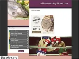 Sites similar to californiaweddingofficiant.com