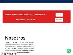 Sites similar to calimet.com.mx