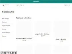 Sites similar to calistaandconecklaces.com