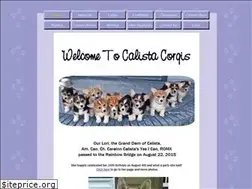 Sites similar to calistacorgi.com
