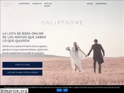 Sites similar to calistaone.com