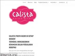 Sites similar to calistaphoto.com