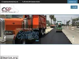 Sites similar to calistatepaving.com