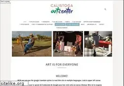 Sites similar to calistogaartcenter.org